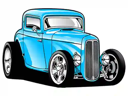 게임 Hot Rod Coloring 온라인