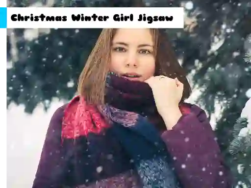 게임 Christmas Winter Girl Jigsaw 온라인
