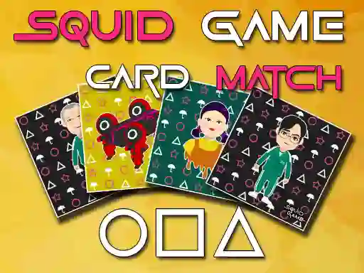 게임 Squid Game Memory Card Match 온라인