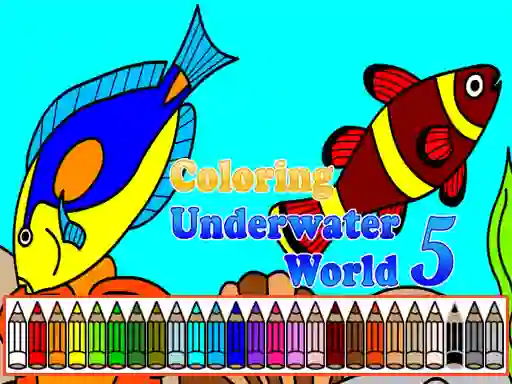 게임 Coloring Underwater World 5 온라인