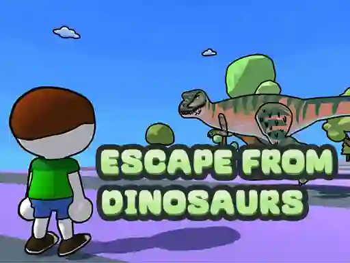 게임 Escape From Dinosaurs 온라인