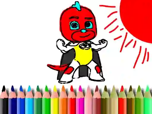 게임 Back To School: Mask Boy Coloring 온라인