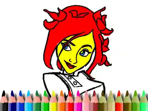 게임 Back To School: Cute Girl Coloring 온라인