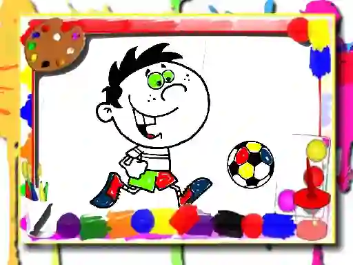 게임 Football Coloring Time 온라인