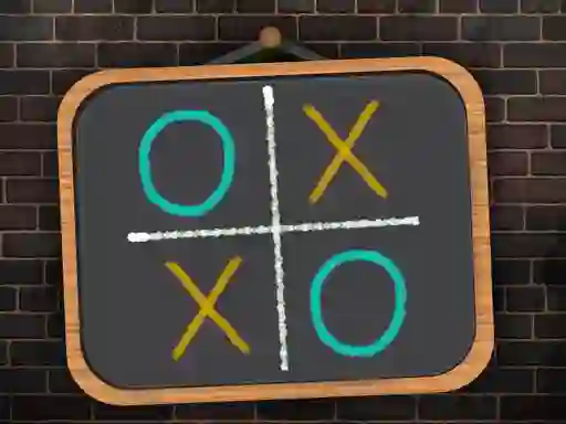 게임 Tic Tac Toe blackboard 온라인