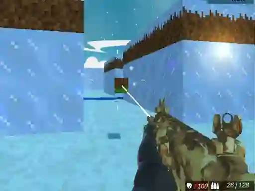 게임 Blocky Swat Shooting Iceworld Multiplayer 온라인