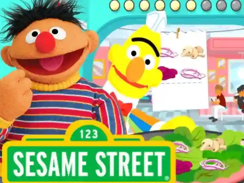 게임 123 Sesame Street: Super Salad Diner 온라인