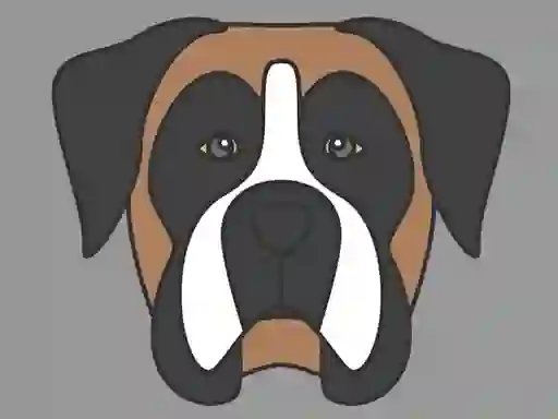게임 Doggy Face Coloring 온라인