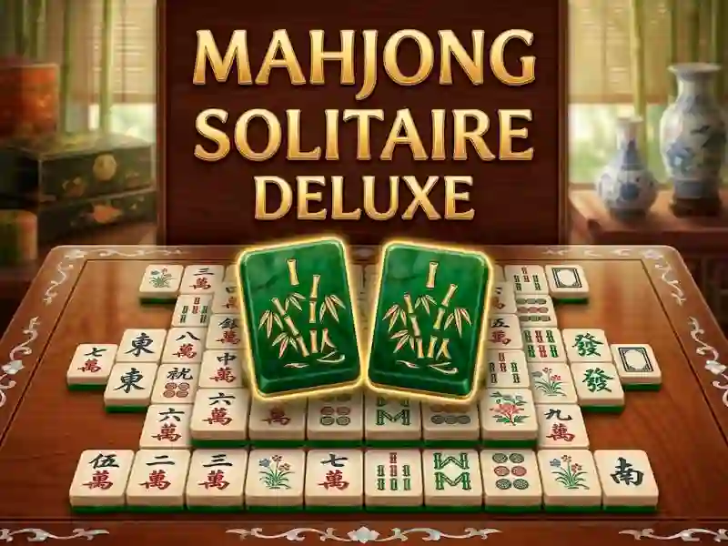 게임 Mahjong Solitaire Deluxe 온라인