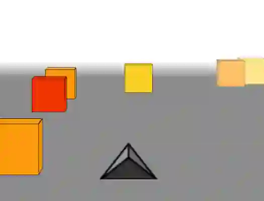게임 Cubefield 온라인