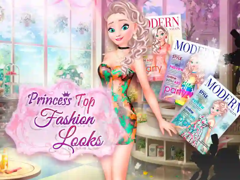 게임 Princess Top Fashion Looks 온라인