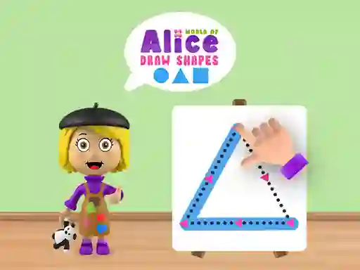 게임 World of Alice Draw Shapes 온라인
