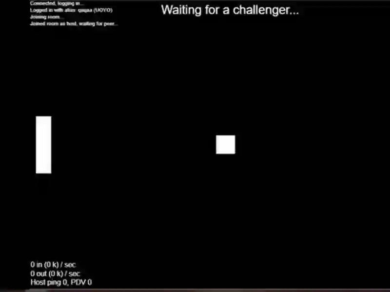게임 Multiplayer Pong 온라인