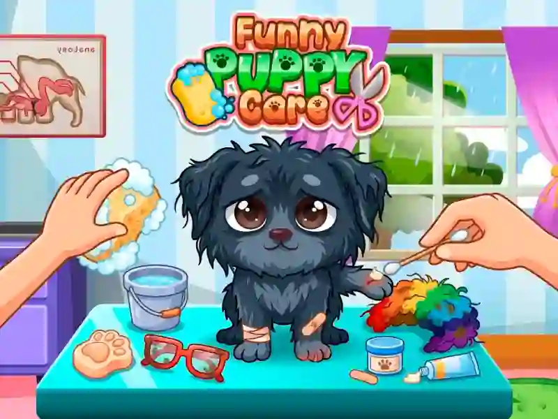 게임 Funny Puppy Care 온라인