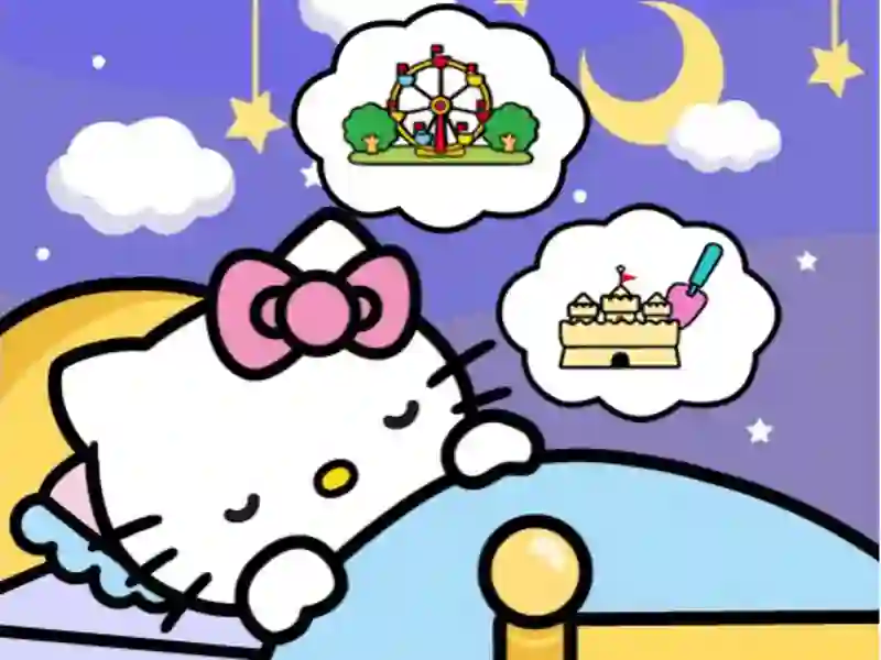 게임 Hello Kitty Good Night 온라인