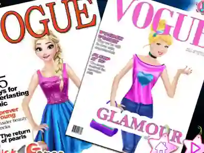 게임 Princesses On Vogue Cover 온라인