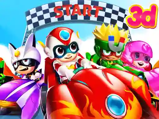 게임 Cartoon Racing 3D 온라인