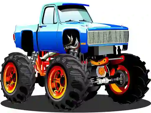 게임 Monster Truck Puzzle 온라인