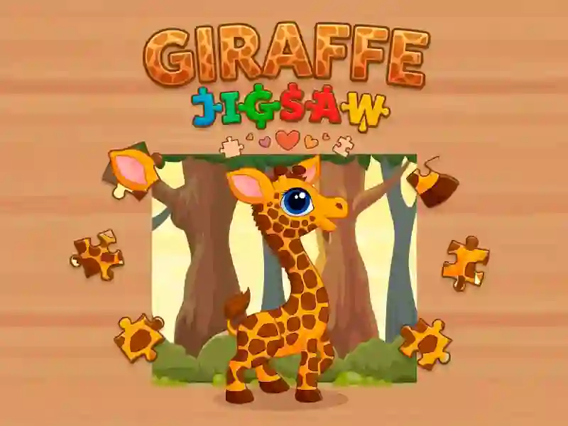 게임 Giraffe Jigsaw 온라인