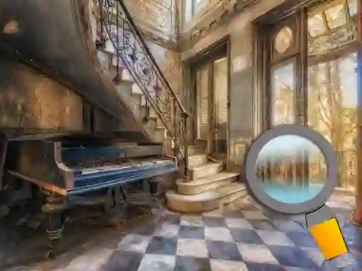게임 Abandoned Room Hidden Numbers 온라인