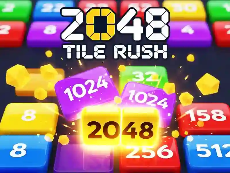 게임 2048 Tile Rush 온라인