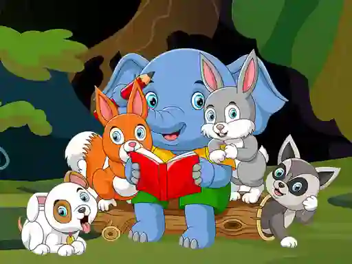 게임 Cute Animals Memory 온라인