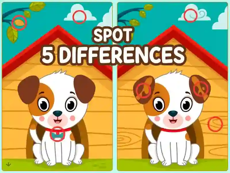 게임 Spot 5 Differences 온라인