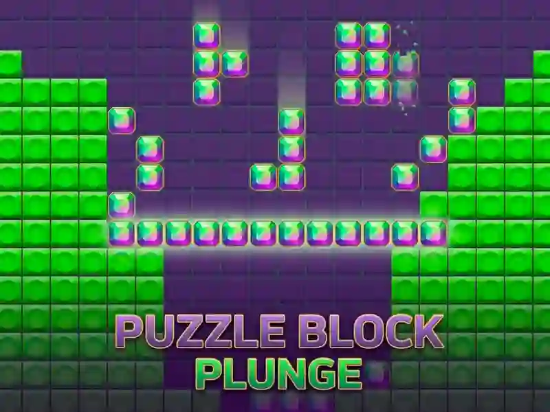 게임 Puzzle Block Plunge 온라인