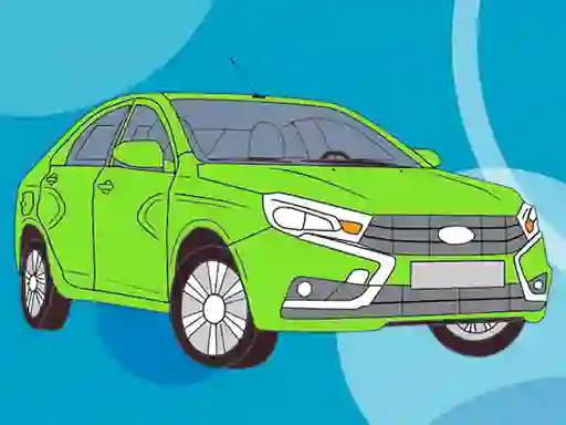 게임 Russian Cars Coloring Book 온라인