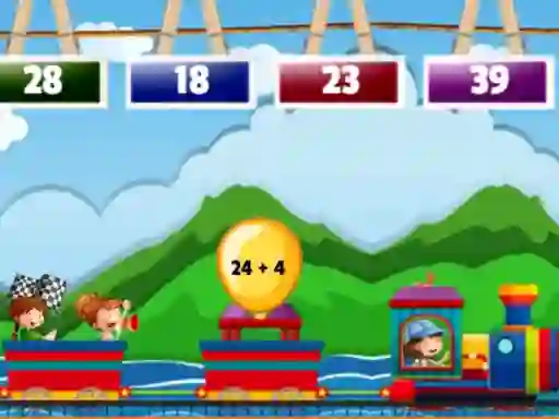 게임 Math Train Addition 온라인