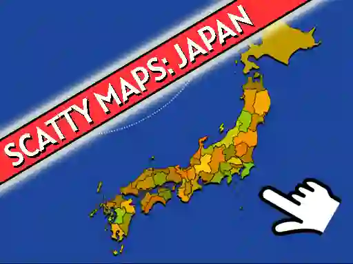게임 Scatty Maps Japan 온라인