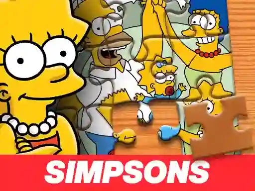 게임 Simpson Jigsaw Puzzle 온라인