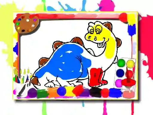 게임 Dinosaur Coloring Book 온라인