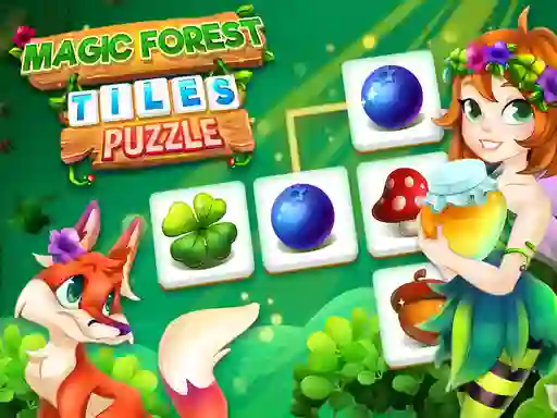 게임 Magic Forest Tiles Puzzle 온라인