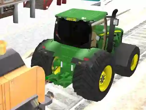 게임 Tractor Chained Towing Train 2018 온라인