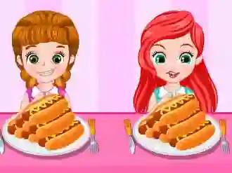 게임 Princess Hotdog Eating Contest 온라인