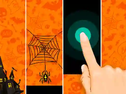 게임 Halloween Magic Tiles 온라인