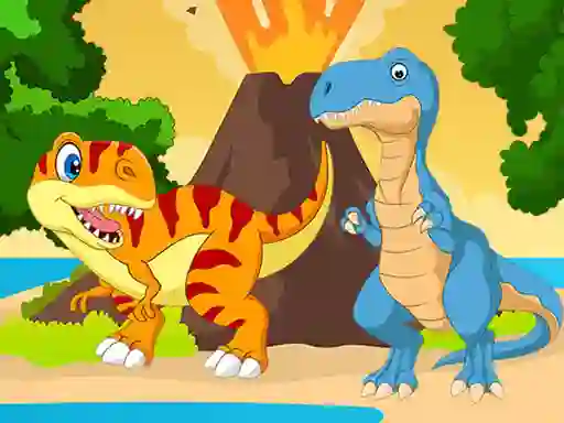 게임 Dino Jigsaw 온라인