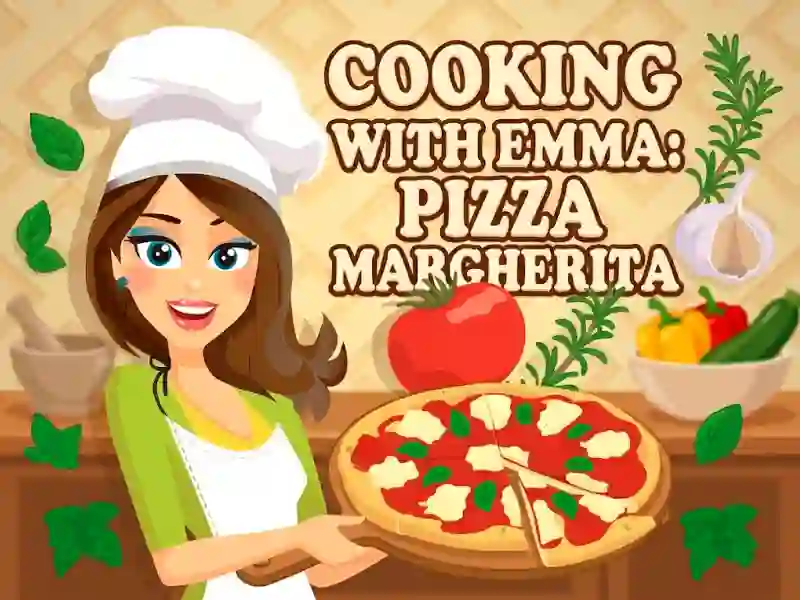 게임 Cooking with Emma Pizza Margherita 온라인