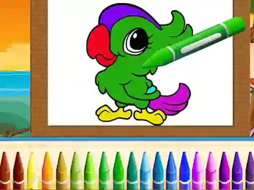게임 Cute Animals Coloring 온라인