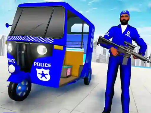 게임 Police Auto Rickshaw Taxi 온라인