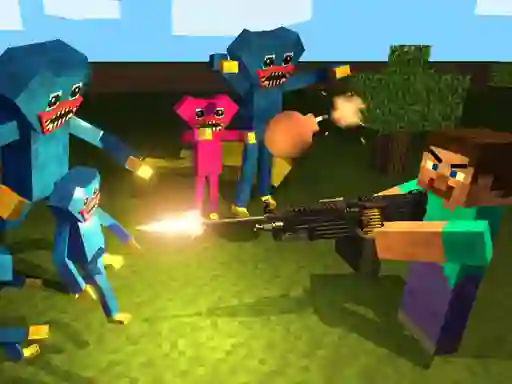 게임 Mine Shooter: Huggy's Attack 온라인
