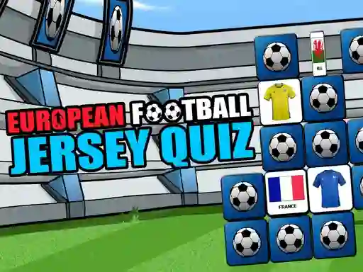 게임 European Football Jersey Quiz 온라인