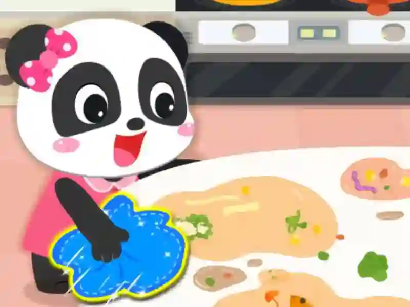 게임 Baby Panda Cleanup 온라인