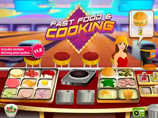 게임 Fast Food & Cooking 온라인