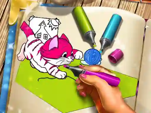 게임 Pets Coloring Book 온라인