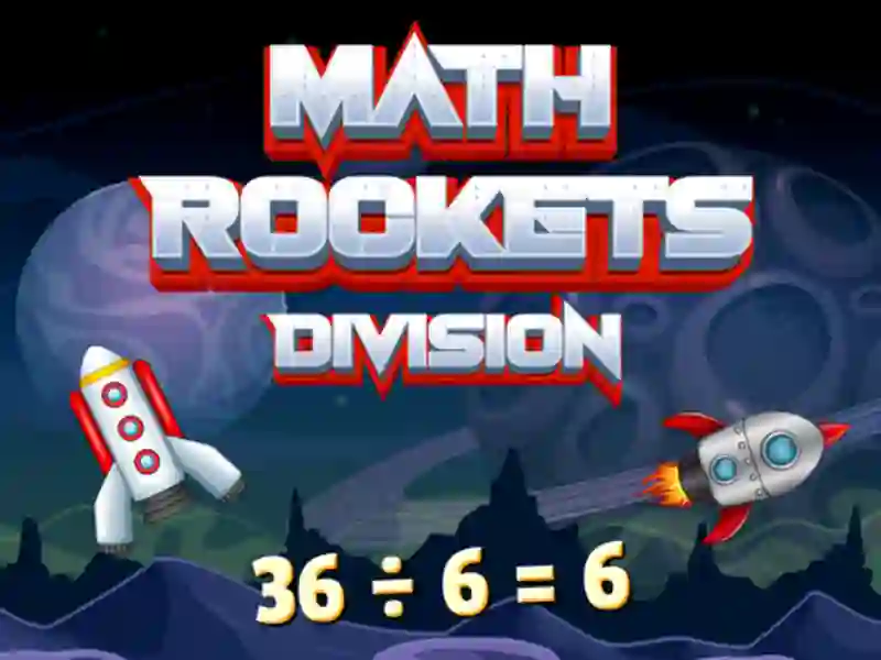 게임 Math Rockets Division 온라인