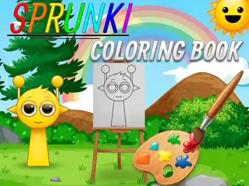 게임 Sprunki Coloring Book 온라인