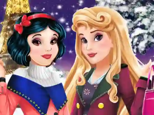 게임 Aurora and Snow White Winter Fashion 온라인