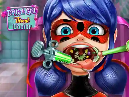 게임 Dotted Girl Throat Doctor 온라인